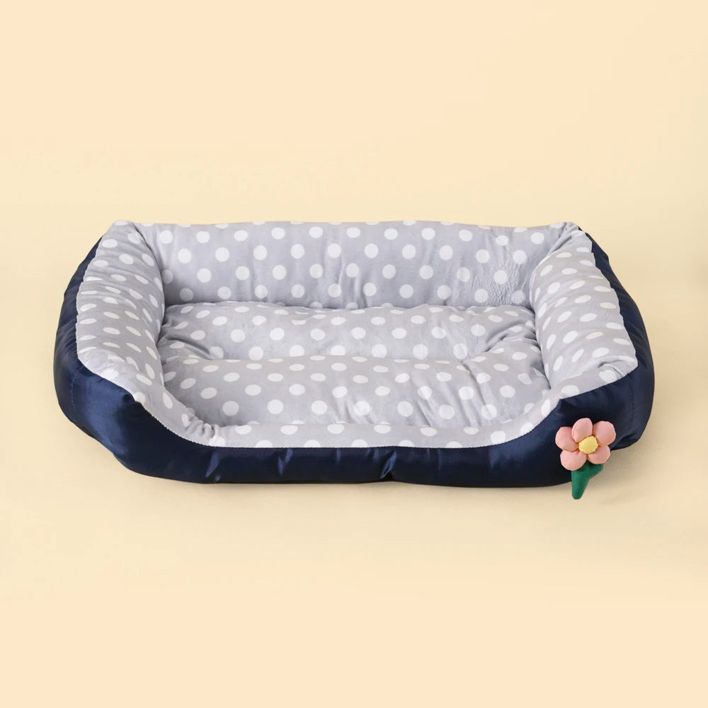 Soft Dog Sofa Bed – Washable Waterproof Warm Bed for Medium Dogs