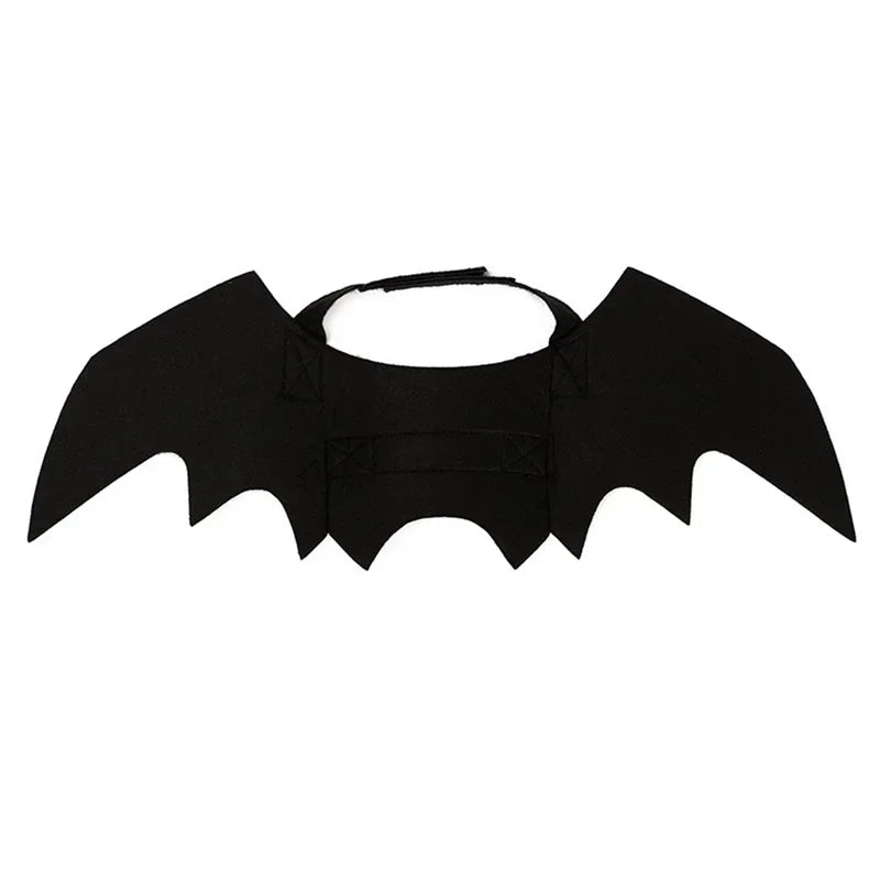 Bat Wing Cat Costume – Black Halloween Pet Cosplay Outfit