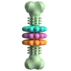 Dog Teething Toy, TPR Chew Stick & Treat Dispensing Toy