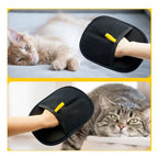 Pet Grooming Gloves, Dog & Cat Hair Remover Brush