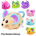 Wind Up Rat Toy – Cartoon Clockwork Mouse Toy for Kids & Gifts