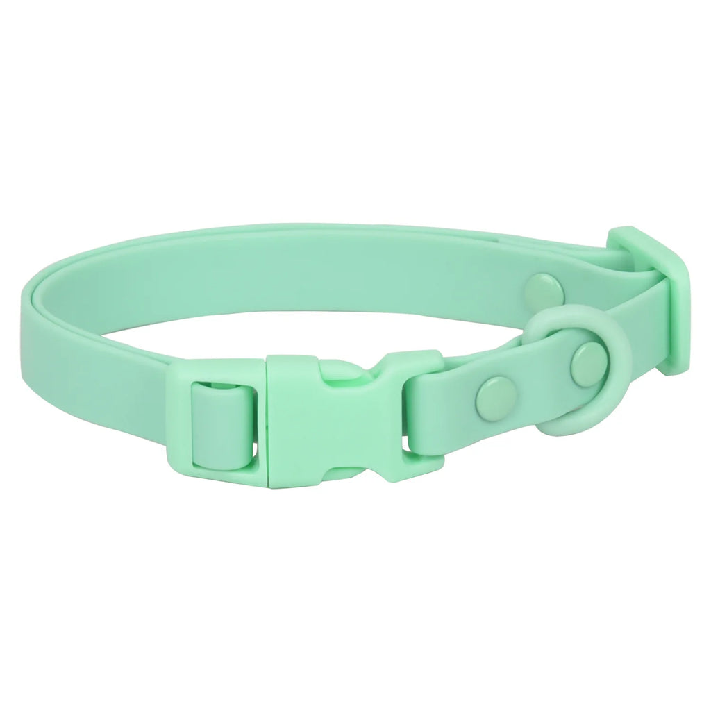 PVC Dog Collar Waterproof Adjustable Breakaway Easy Clean