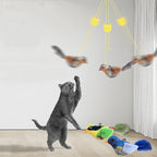 Lifelike Bird Cat Toy – Feather Plush Teaser for Kittens