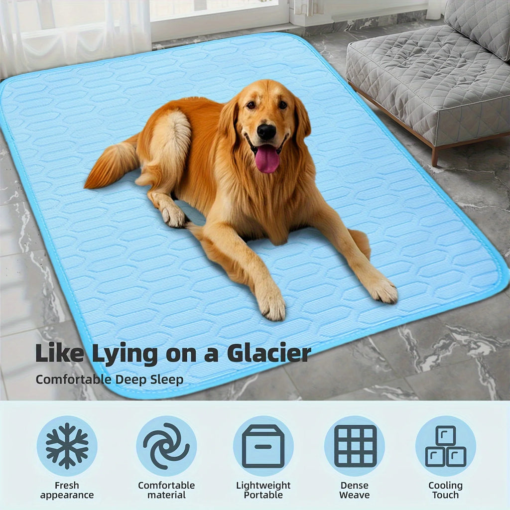 Dog Cooling Mat – Breathable Summer Pet Bed for All Sizes
