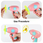 Interactive Cat Toy Mini Flying Disc for Training & Chasing Fun