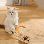 Sisal Mouse Cat Toy – Interactive Self-Play Toy for Kittens