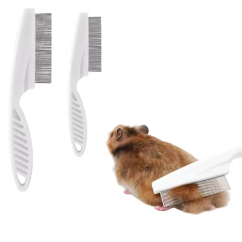 Flea Comb for Dogs Stainless Steel Pet Hair Grooming Brush
