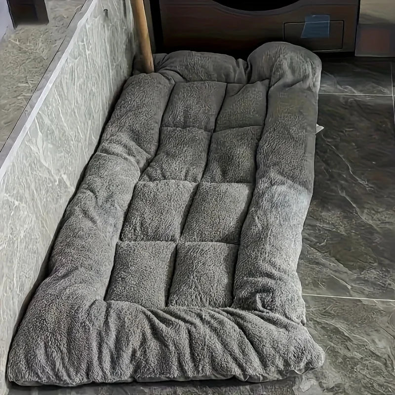 Plush Dog Bed – Oversized Soft Sofa Crate Pad for Cats & Dogs