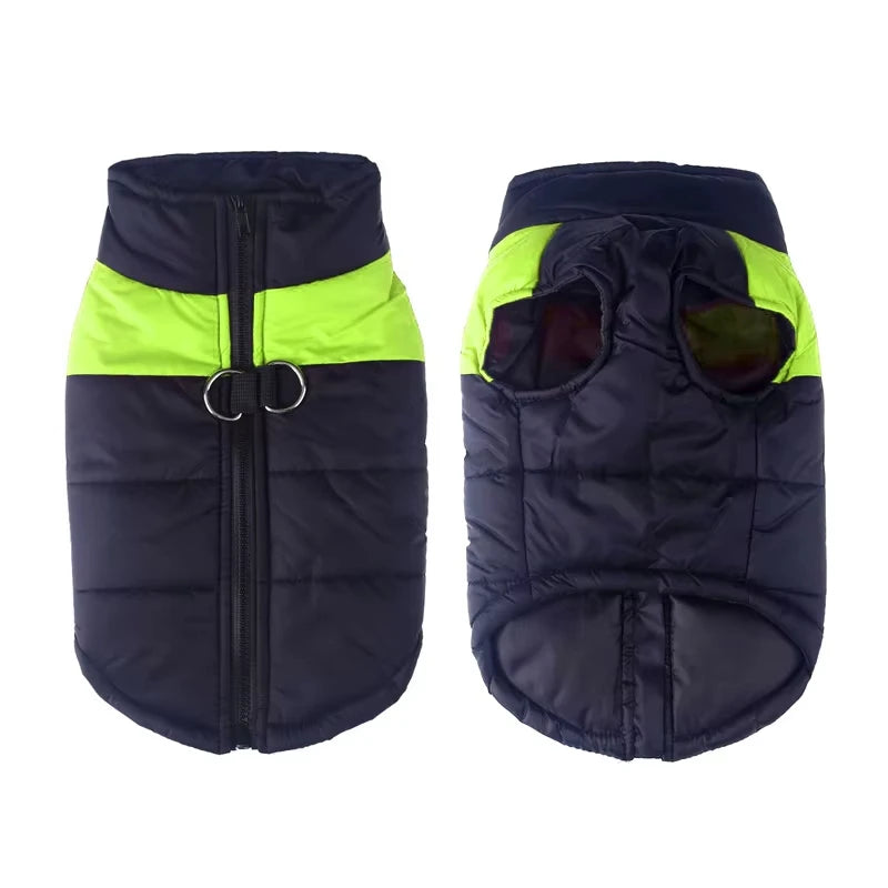 Winter Dog Coat – Waterproof Warm Jacket for Small to Large Dogs