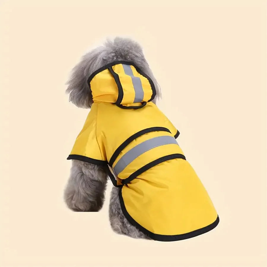 Dog Raincoat – Adjustable Waterproof Jacket for Dogs