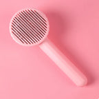 Dog Grooming Brush Self Cleaning Pet Hair Removal Comb