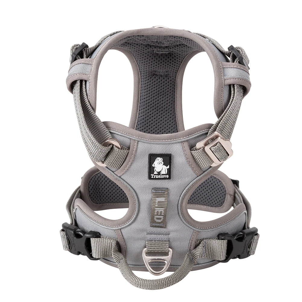 Reflective Dog Harness – Padded Outdoor Vest for All Sizes