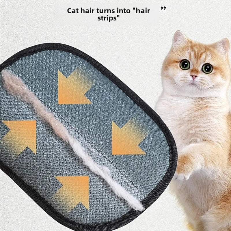 Pet Hair Removal Gloves – Dog & Cat Hair Cleaning Brush