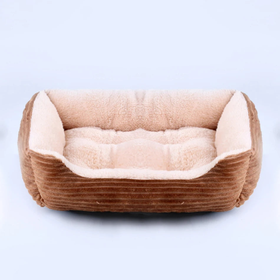 Calming Dog Bed – Plush Waterproof Sofa Bed for Small & Medium Pets