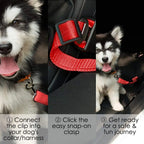 Dog Car Seat Belt Adjustable Nylon Safety Harness for Pet Travel