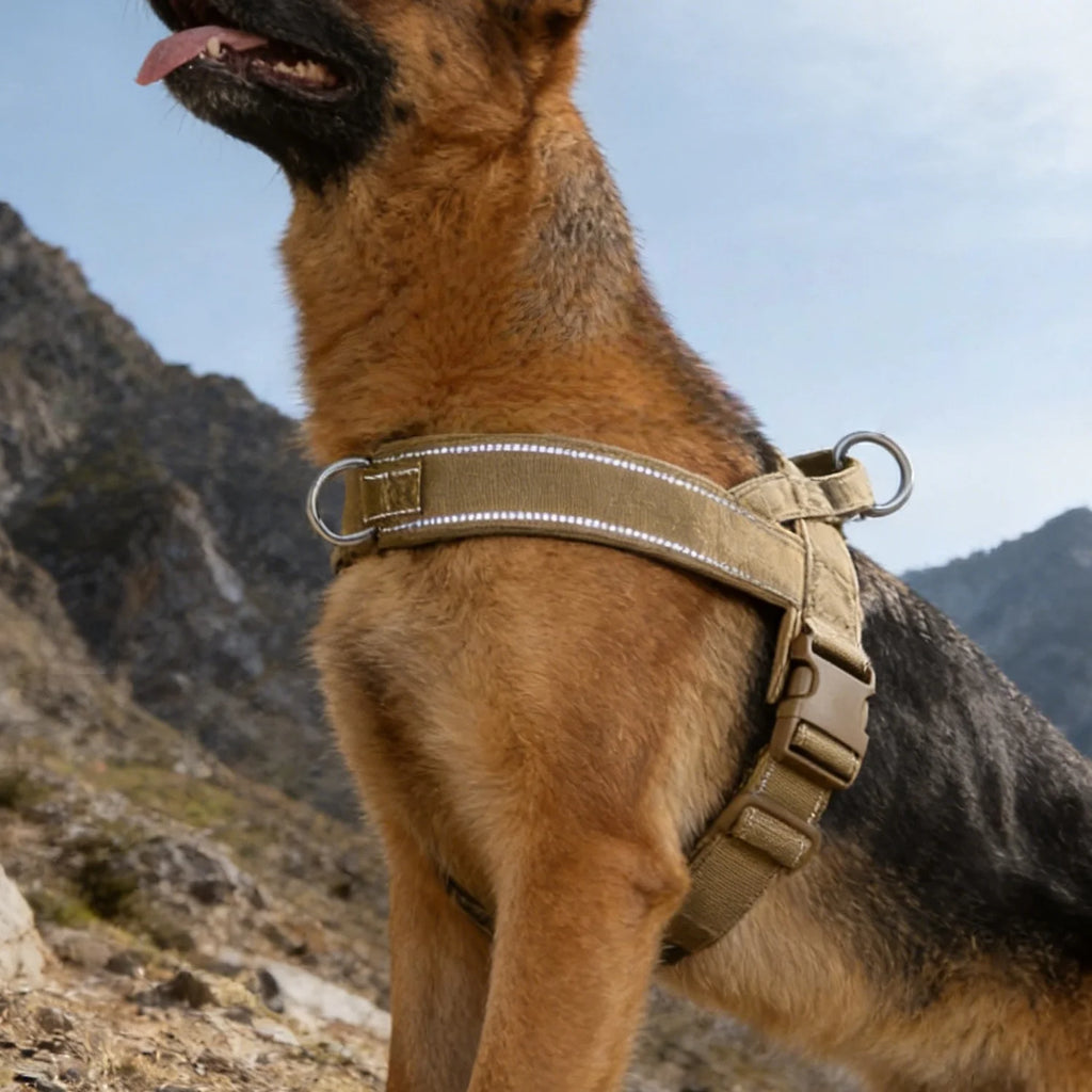 No Pull Dog Harness Large Breed Adjustable Reflective Padded Vest