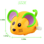 Wind Up Rat Toy – Cartoon Clockwork Mouse Toy for Kids & Gifts
