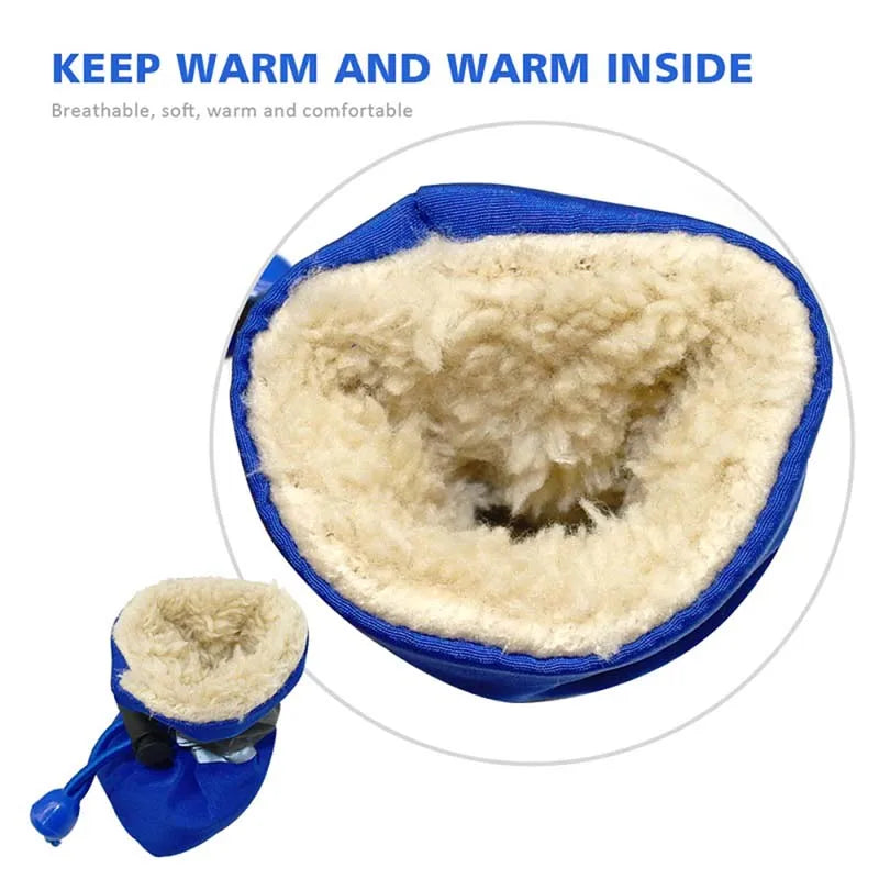 Dog Shoes for Small Dogs – Waterproof Winter Paw Protection