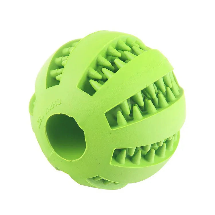 Dog Treat Ball Rubber Chew Toy Food Dispenser for Dogs