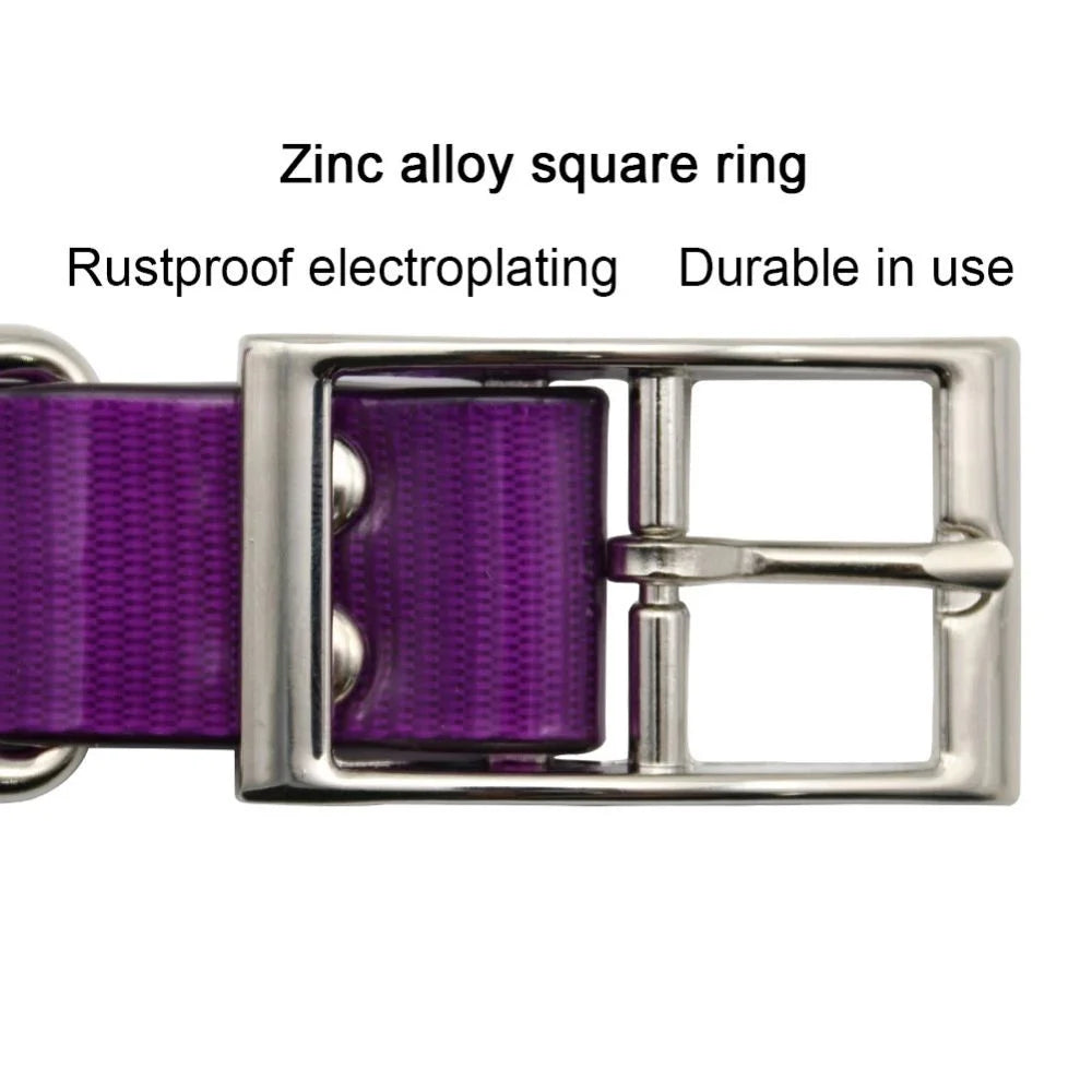 Heavy Duty Dog Collar, Waterproof Adjustable TPU Collar