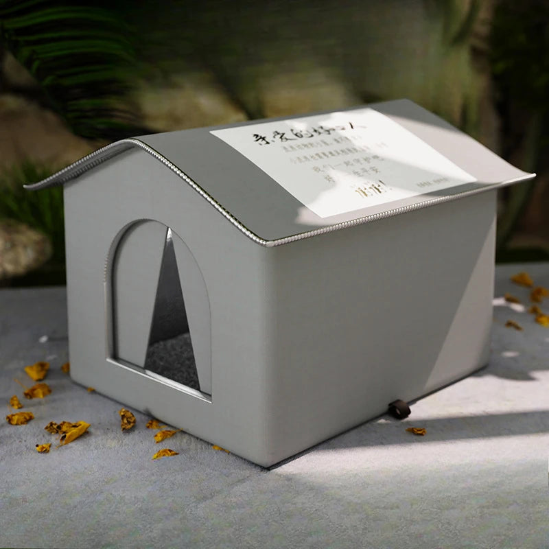 Outdoor Cat House – Waterproof Winter Pet Cave