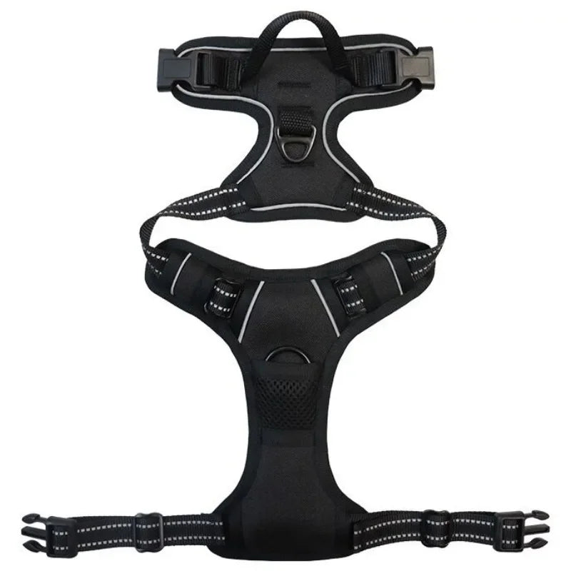 Reflective Dog Harness – Adjustable Breathable Vest for Dogs