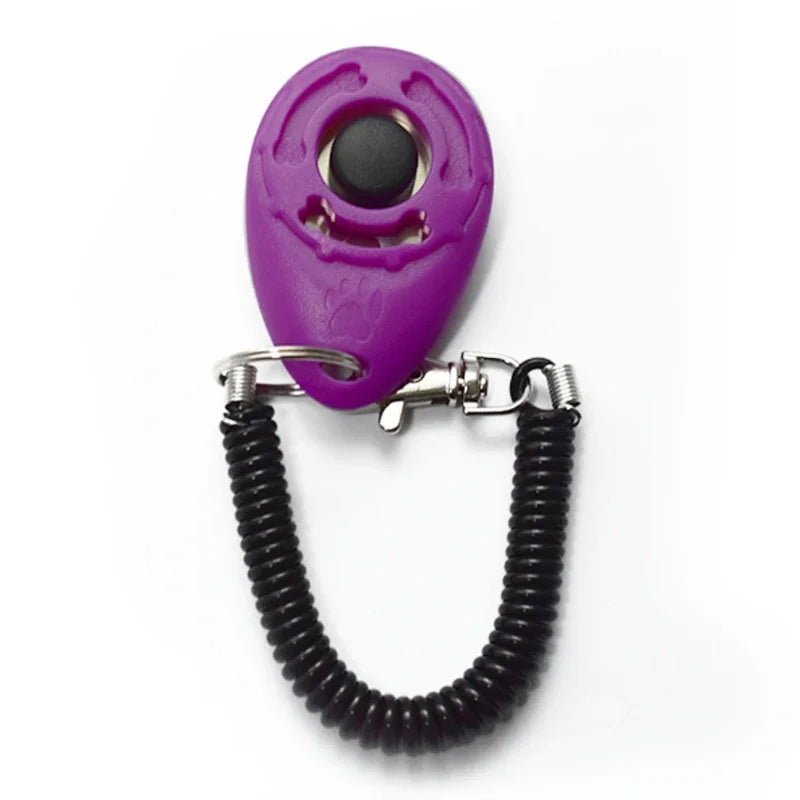 Dog Training Clicker – Pet Trainer with Adjustable Wrist Strap