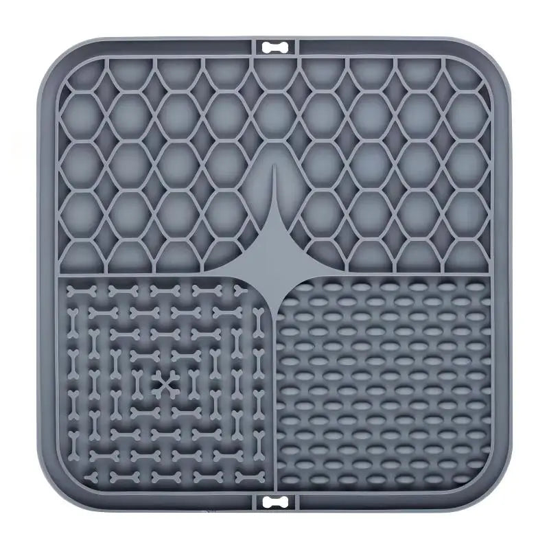 Dog Lick Mat Silicone Slow Feeder for Bathing & Training