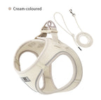 Dog Harness and Leash Set, Adjustable Reflective Puppy Vest