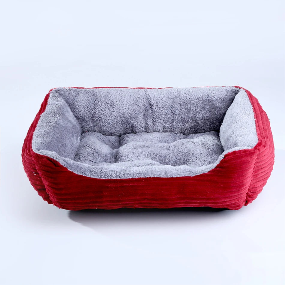 Calming Dog Bed – Plush Waterproof Sofa Bed for Small & Medium Pets