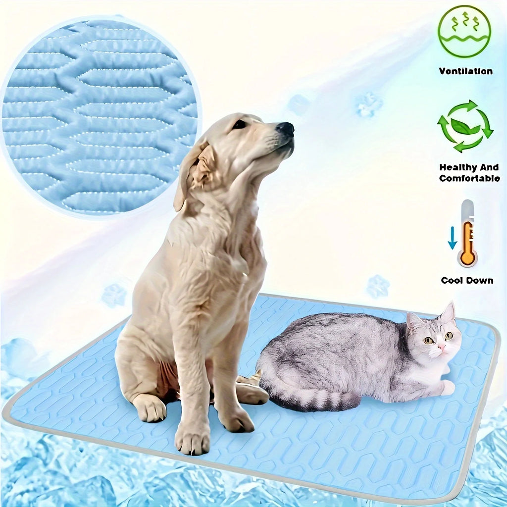 Dog Cooling Mat – Breathable Summer Pet Bed for All Sizes