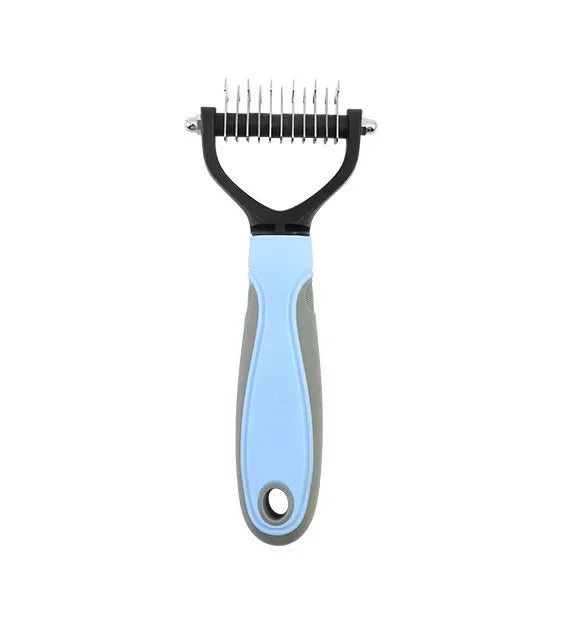 Cat Hair Removal Brush – Double-Sided Pet Grooming Comb
