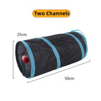 Foldable Cat Tunnel Interactive Indoor Toy