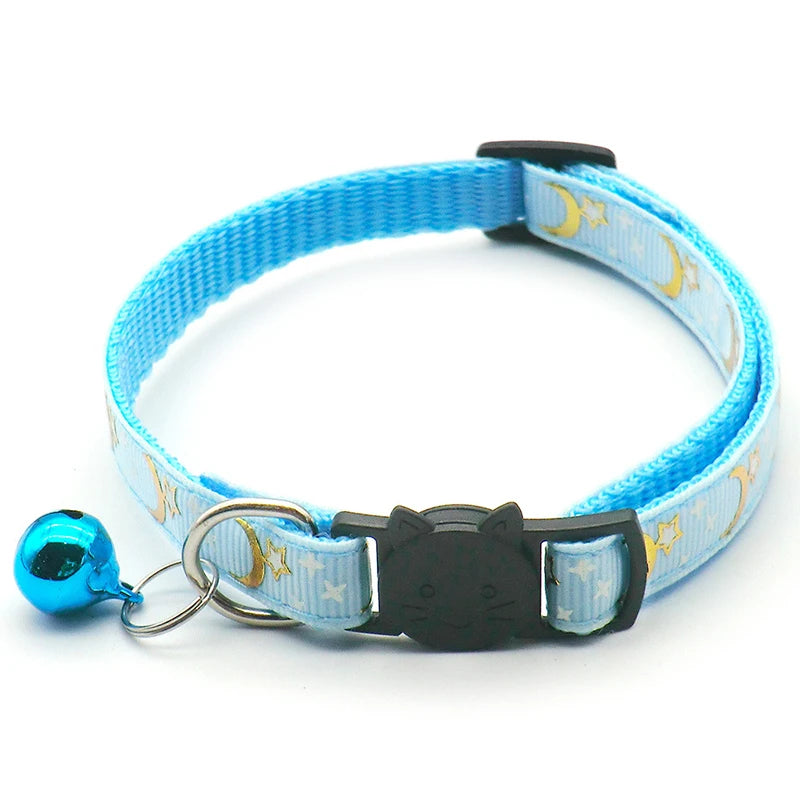 Reflective Cat Collar – Adjustable Breakaway Collar with Bell