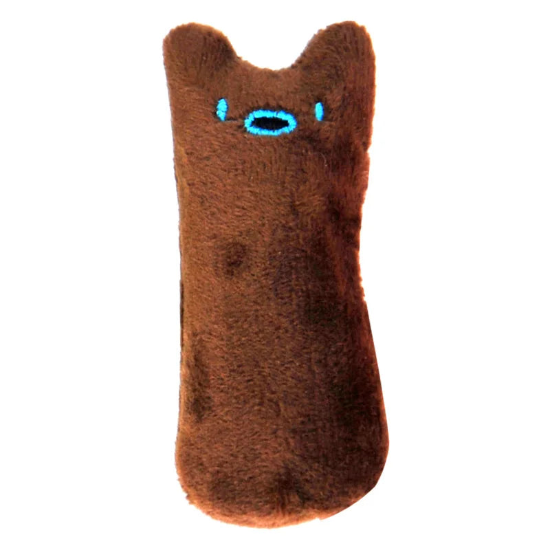 Catnip Cat Toy – Plush Teeth Grinding & Interactive Chew Toy