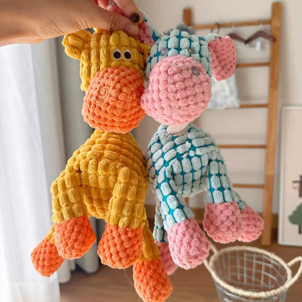 Plush Dog Toy – Puppy Chew & Teething Toy