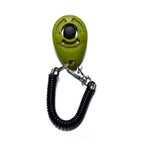 Dog Training Clicker Plastic Adjustable Wrist Strap Pet Trainer