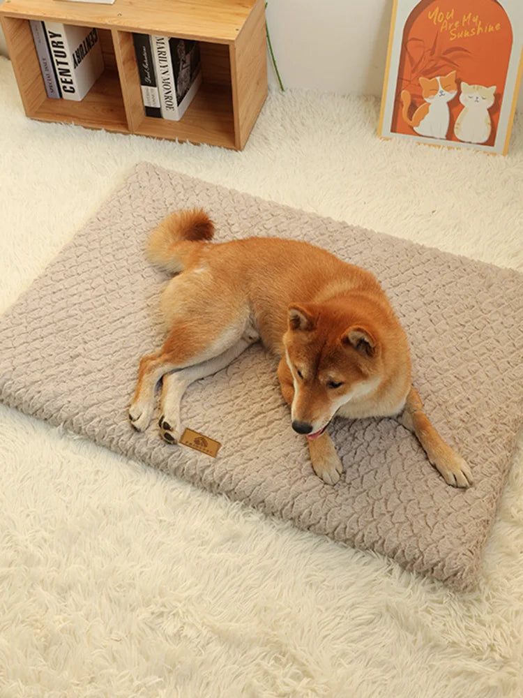 Orthopedic Dog Bed – Washable Crate Bed with Removable Cover