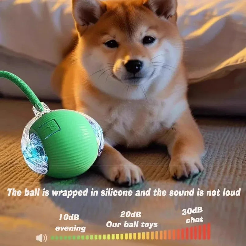 Automatic Dog Ball, Rechargeable Interactive Toy for Dogs