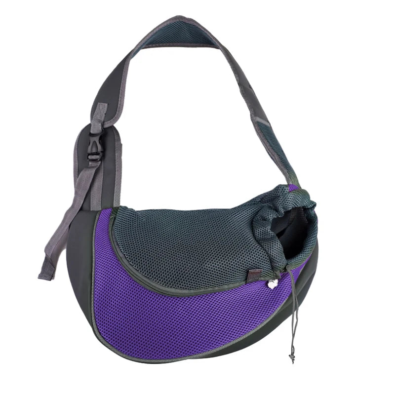 Pet Carrier Sling – Breathable Shoulder Bag for Small Dogs & Cats