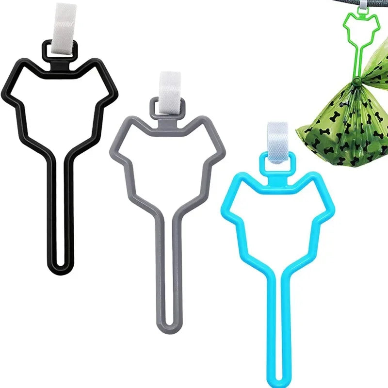 Dog Poop Bag Holder, Leash Clip Waste Bag Dispenser for Walking