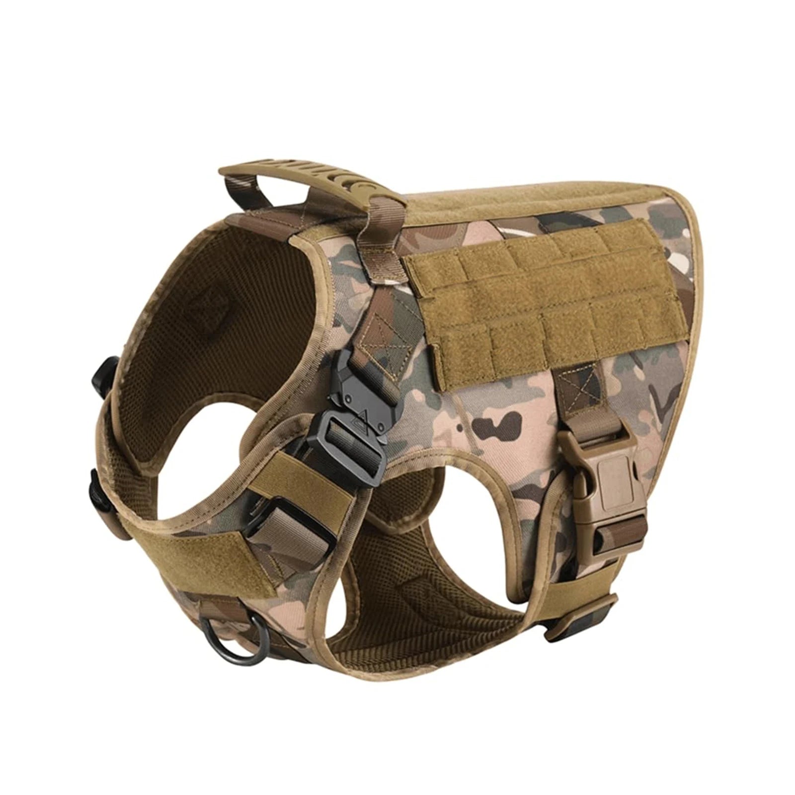 Tactical Dog Harness – Large Nylon Training Vest with Quick Release