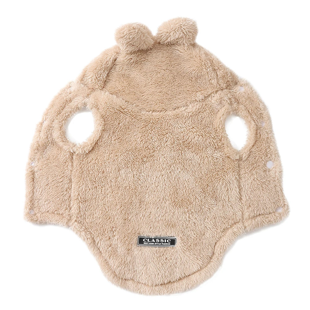 Dog Hoodie – Soft Fleece Coat for Small & Medium Dogs