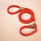 Slip Rope Dog Leash – Adjustable Nylon Lead