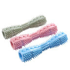 Dog Teething Toy, TPR Chew Stick & Treat Dispensing Toy