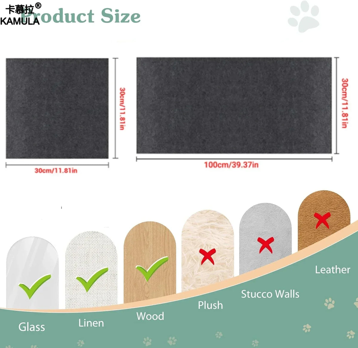 Cat Scratching Pad – Self-Adhesive Sofa Furniture Protector