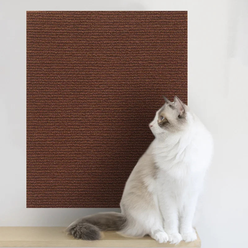 Self-Adhesive Cat Scratching Mat – Trimmable Sofa & Furniture Pad