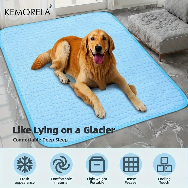Dog Cooling Mat – Breathable Summer Pet Bed for All Sizes