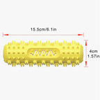 Dog Teething Toy, TPR Chew Stick & Treat Dispensing Toy