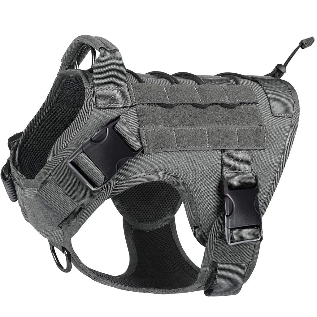 Tactical Dog Harness – Adjustable Vest with Control Handle